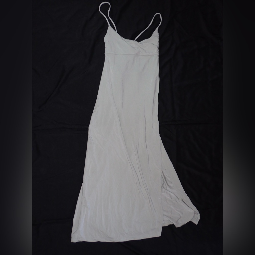 Aritzia Wilfred Dreamweaver Dress Sage Green